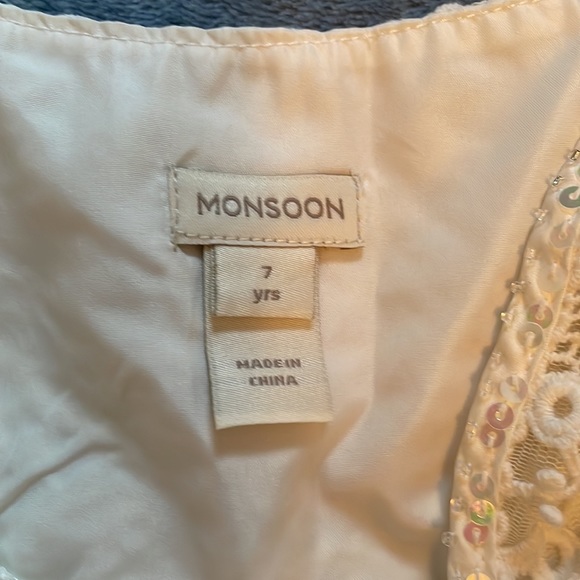 Monsoon Ivory Flower Girl Dress - Picture 4 of 4